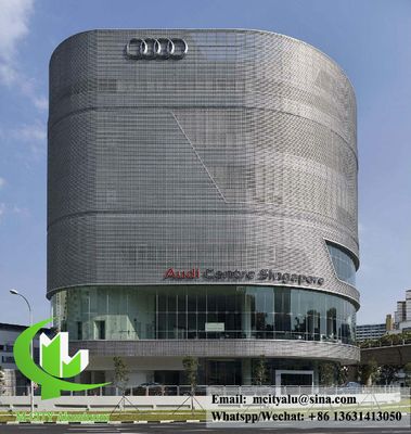 Good price Customizable Aluminum Cladding Panel with PPG Paint for Building Facade in 1.5-10mm Thickness online