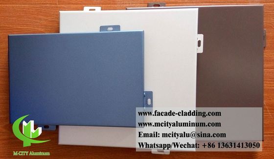 Good price Powder Coated 3mm Thickness Weather Proof Aluminum Facade Panel for Solid Aluminum Cladding online