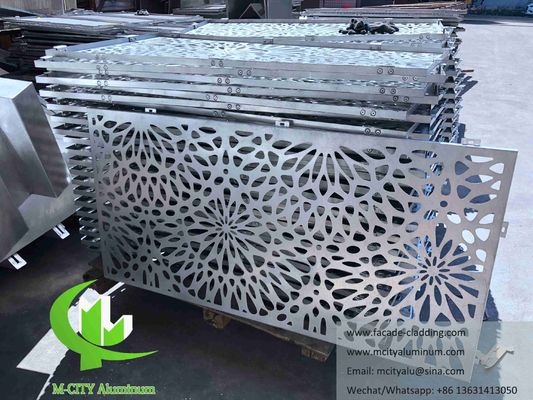 Good price Flower design Aluminum panels for hospital facade customized metal sheet China manufacturer online