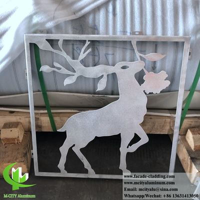 Good price Laser cut Aluminum facade supplier in China metal sheet aluminum cladding facade factory 3003 material online