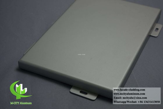 Good price Anti Rust Powder Coated Solid Aluminum Wall Cladding Customizable Size for Building Facades online