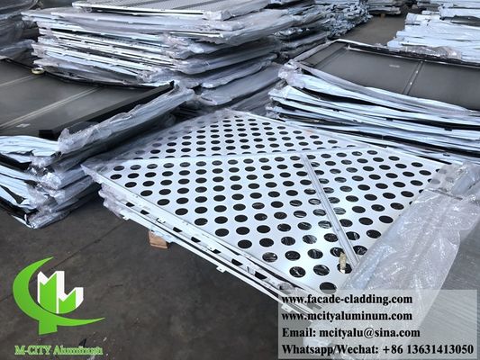Good price Anti-rust Powder Coated Aluminum Cladding Panel with Customizable Patterns for Perforated Metal Facade online