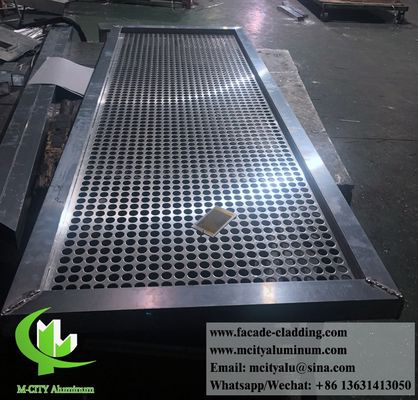 Good price Anti rust perforated aluminum screen metal sheet for windows online