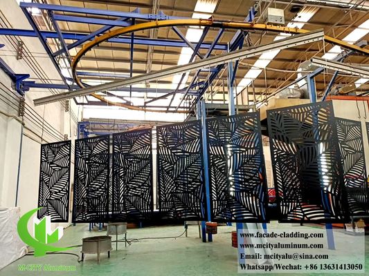 Good price Powder Coated Laser Cut Aluminum Panel with Custom RAL Colors for Facade Cladding in 1000x2000mm Standard Size online