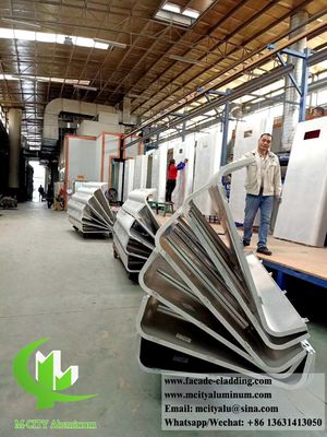 Good price Metal Cladding metal facades metal screen for wall cladding powder coated black online