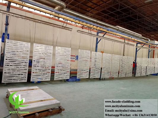 Good price Powder Coated Laser Cut Aluminum Panel with Custom RAL Colors and 1000x2000mm Size for Facade Cladding online