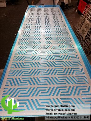 Good price Powder Coated Perforated Aluminum Screen 1200x2400mm with Customizable Patterns for Facade and Cladding online