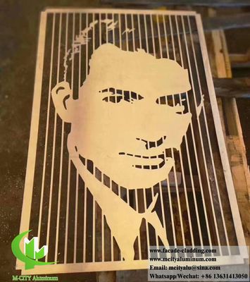 Good price Customizable RAL Colors Laser Cut Aluminum Panel with 1.5-10mm Thickness and Powder Coated Surface for Facade Decoration online