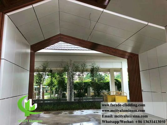 Good price Metal cladding aluminium solid wall cladding metal sheet for roof and facade online
