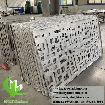 Good price Decorative metal sheet for fence, rail aluminum 3mm thickness 1m x 2m any color can be customized online