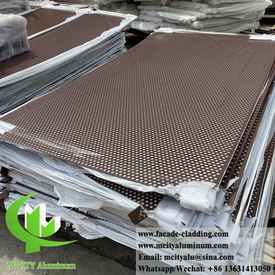 Good price Powder Coated Perforated Metal Panel with Custom RAL Colors and 1000x2000mm Size for Garden Fence online