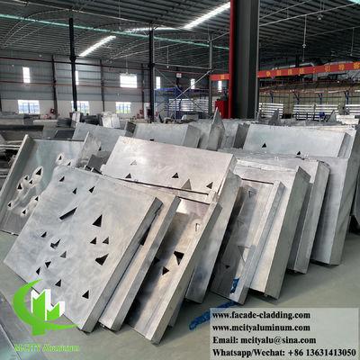 Good price Laser Cut Metal Facade Panel with Hollow Decorative Designs in Aluminum Alloy and Powder Coated Finish, Standard Size 1200x2400mm online