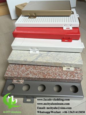 Good price 4mm Thick Powder Coated Perforated Aluminum Facade Panel with Custom Patterns for Modern Cladding online