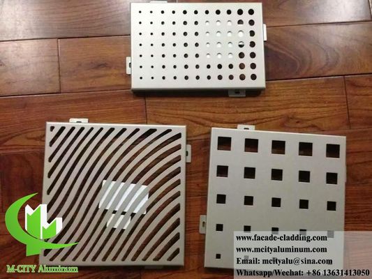 Good price Powder Coated Perforated Aluminum Facade Panel with Customizable RAL Colors and 3mm Thickness for Building Cladding online