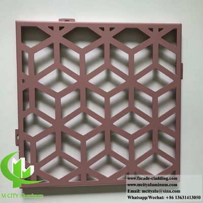 Good price Laser Cut Metal Screen Solid Aluminum Facade Design Metal Screen Interior Decoration online