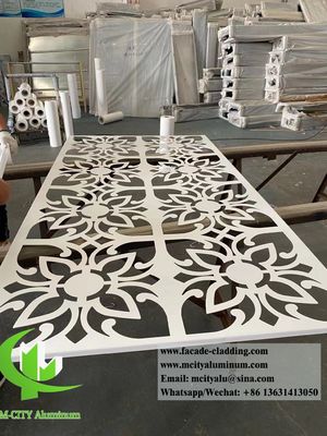 Good price Powder Coated Decorative Aluminum Sheet with Interpon D2015 for Perforated Facade Screens online