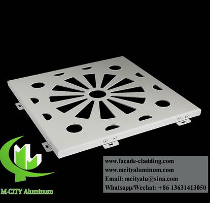 Good price Powder Coated Aluminum Screen Panel with Customizable RAL Colors and 3mm Thickness for Facade Cladding online