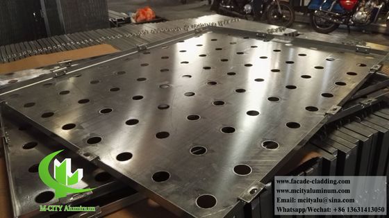 Good price Customized Design Pattern Powder Coated 3mm Thickness Perforated Aluminum Panel for Facade Cladding online