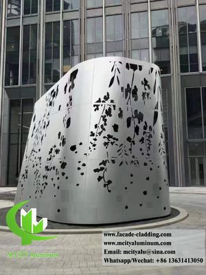 Good price 3D Aluminum Cladding Panel with Silver Gray Color and 3mm Thickness for Architectural Metal Sheet Decoration online