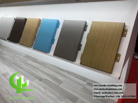 Good price Solid Aluminum Cladding Panel with PVDF Coating Durable Anti Rust for Exterior Facade Customizable Size online