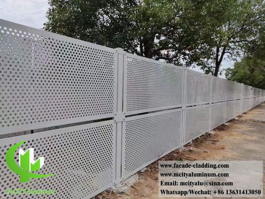Good price Powder Coated Perforated Aluminum Sheet with Customizable Patterns and 3mm Thickness for Facade Cladding online
