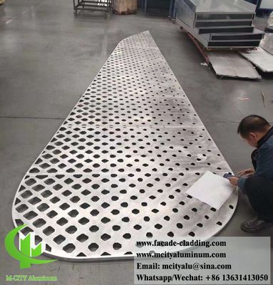 Good price Laser Cut Metal Panel Aluminum Thickness 3mm For Facade Cladding Fence Ceiling Decoration online
