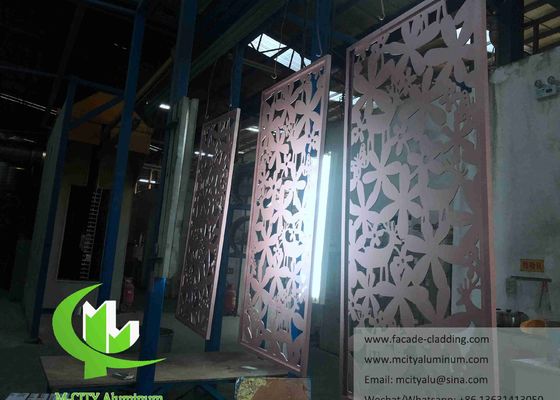 Good price Customizable RAL Colors Laser Cut Aluminum Panel with Powder Coated Surface for Facade Decoration in 1200x2400mm Standard Size online