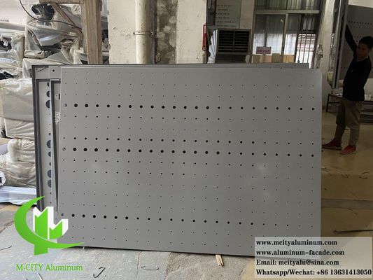 Good price Perforated Powder Coated Aluminum Wall Panel with Customizable Size for Building Facade online