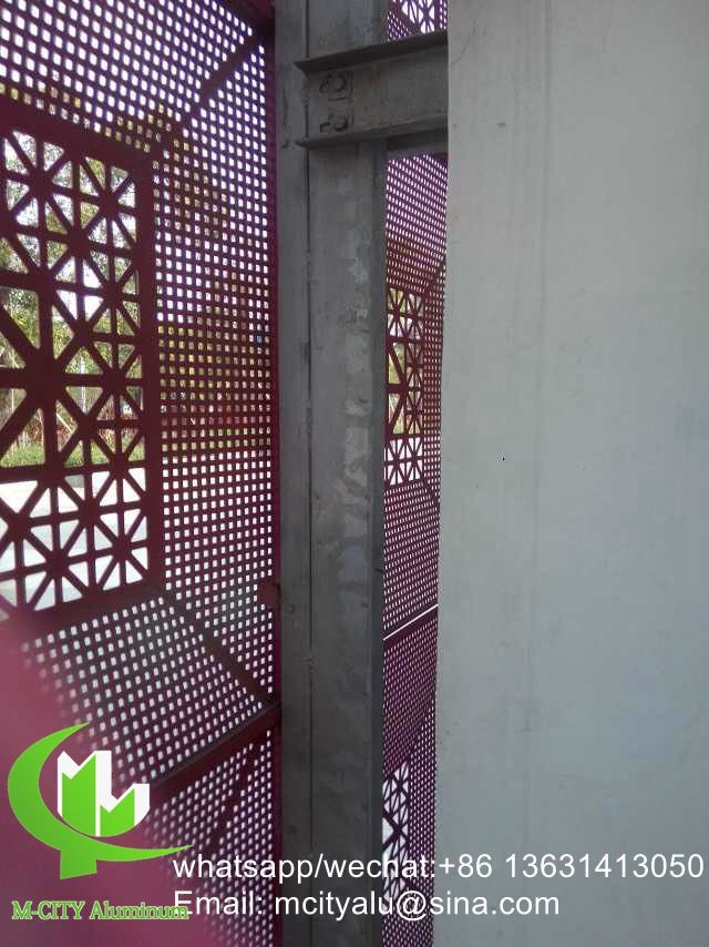aluminum engraved panel carving panel sheet for curtain wall decoration