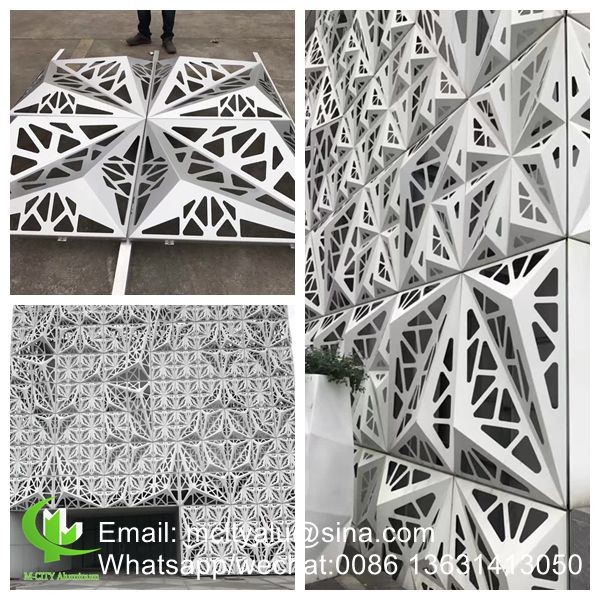 aluminum facade cladding panel