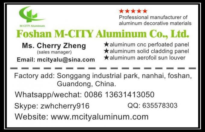 Perforated aluminum panel  facade wall cladding panel exterior building cover for building curtain wall