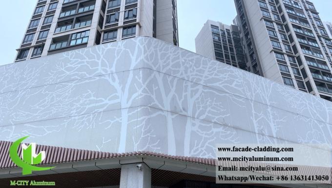 aluminum decorative panel for facade, cladding wall decoration exterior facade panels